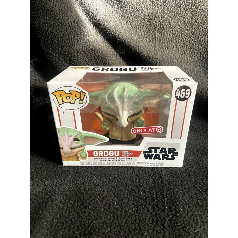 Funko Pop! Vinyl: Star Wars - Grogu with Chowder Squid - Target (Exclusive) #469